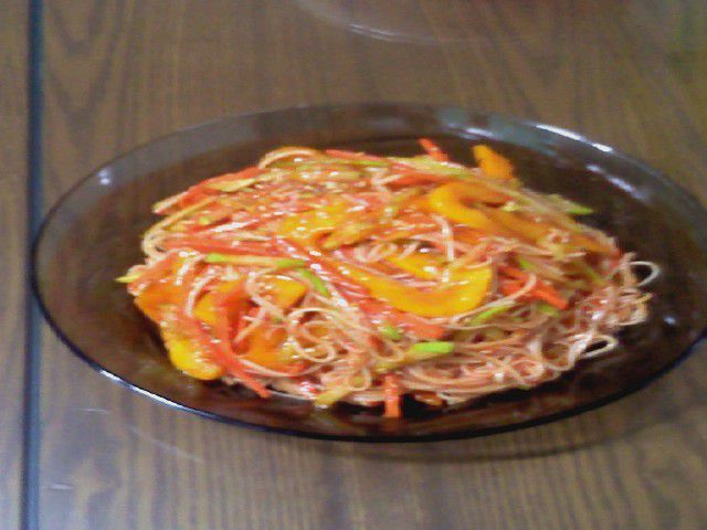 비빔국수 고객님이 보내오신 비빔국수 인증샷입니다.