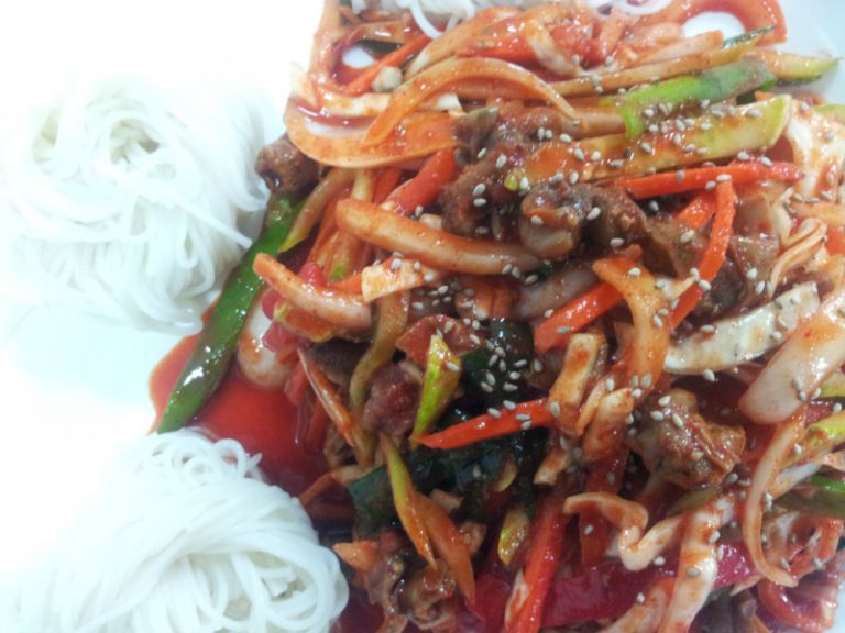 골뱅이무침