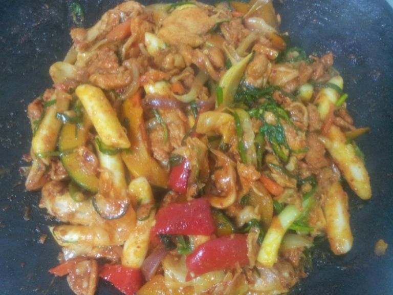 부추닭갈비