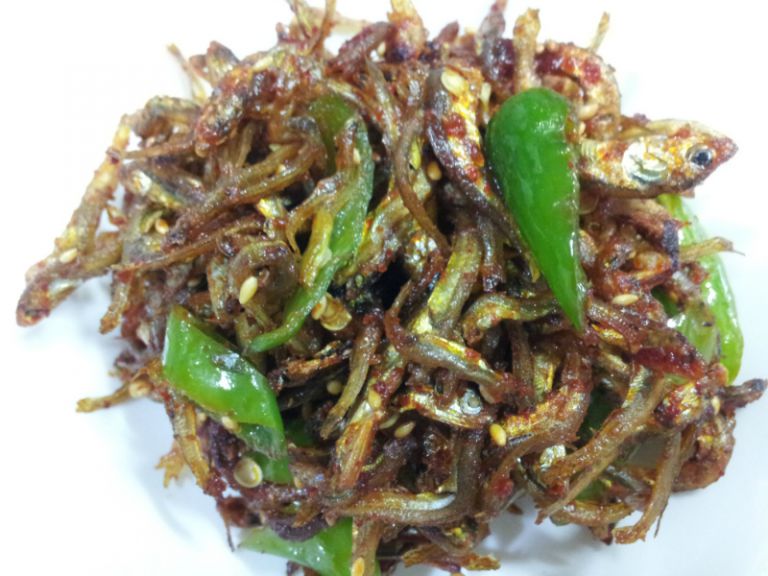 멸치볶음イワシ炒めもの