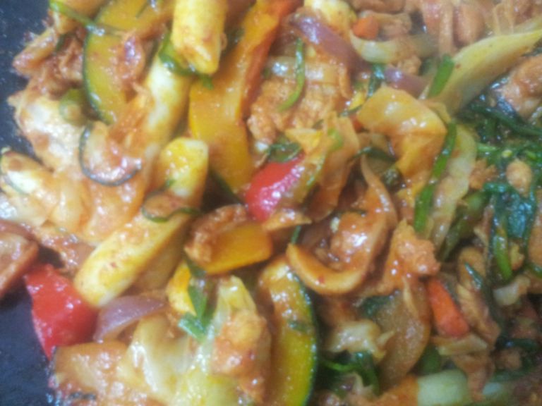 부추닭갈비